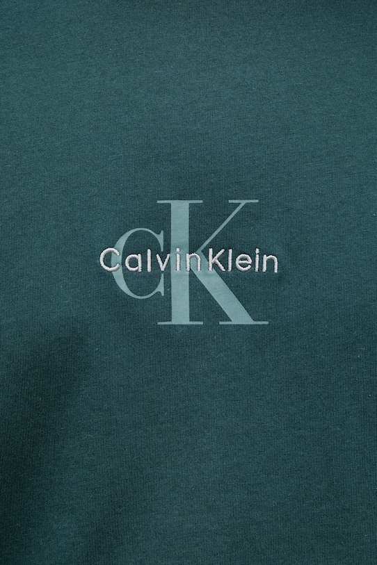 Calvin Klein Jeans T-shirt Ανδρικό βαμβακερό LV04RB866G τιρκουάζ