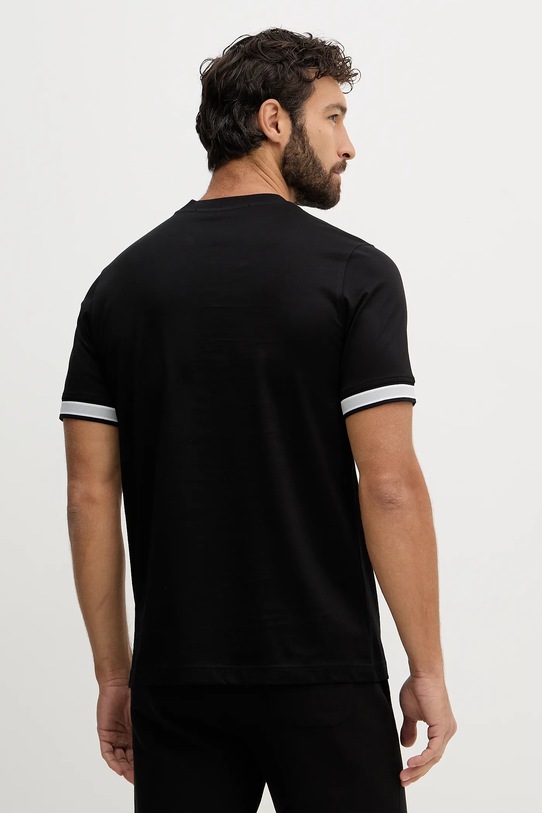 Odzież Karl Lagerfeld t-shirt bawełniany 561200.755001 czarny