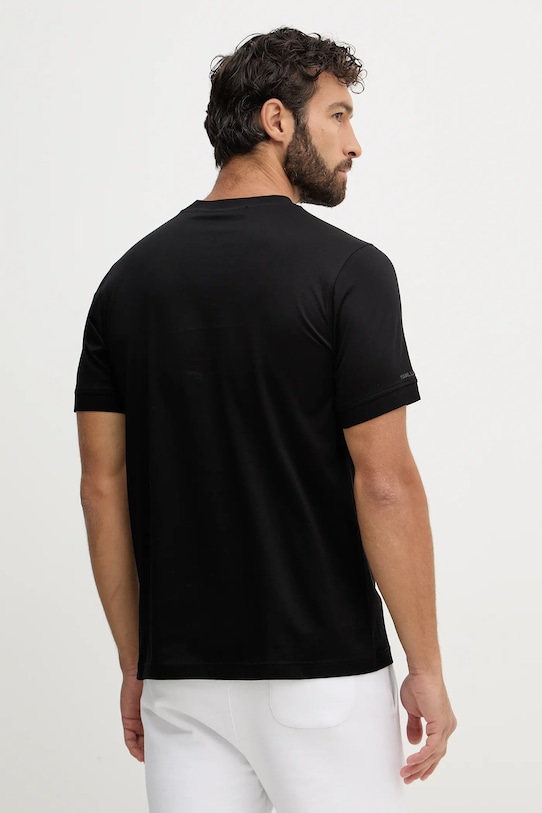 Ρούχα Βαμβακερό μπλουζάκι Karl Lagerfeld 561200.755004 μαύρο