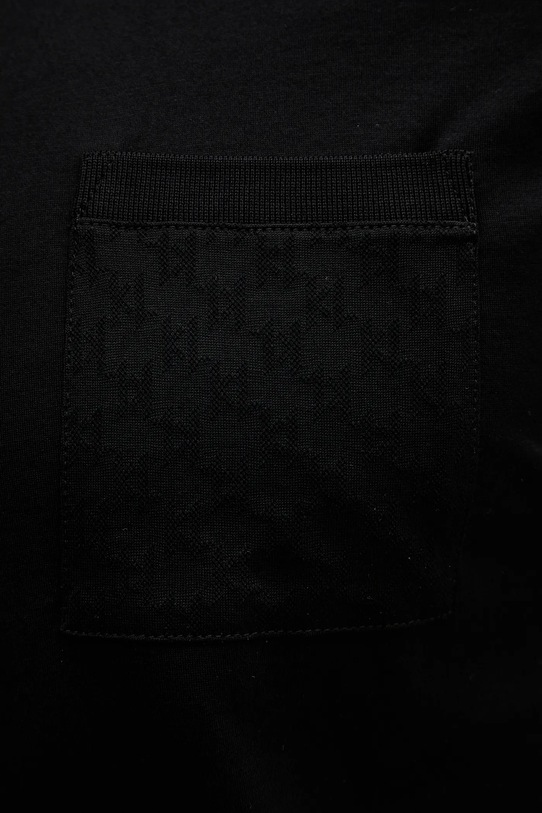 Karl Lagerfeld t-shirt bawełniany 561200.755004 czarny