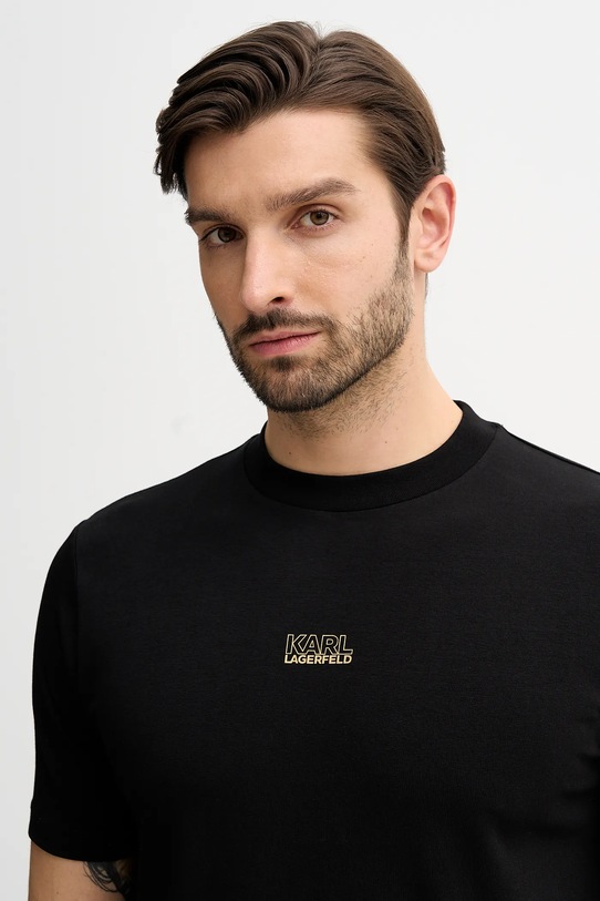 Karl Lagerfeld t-shirt czarny 561235.755034