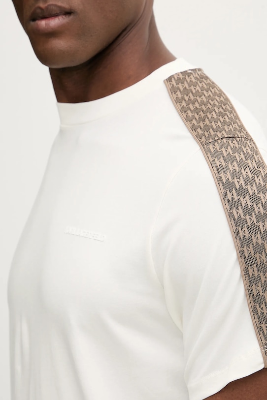 Karl Lagerfeld t-shirt 561221.755036 beżowy