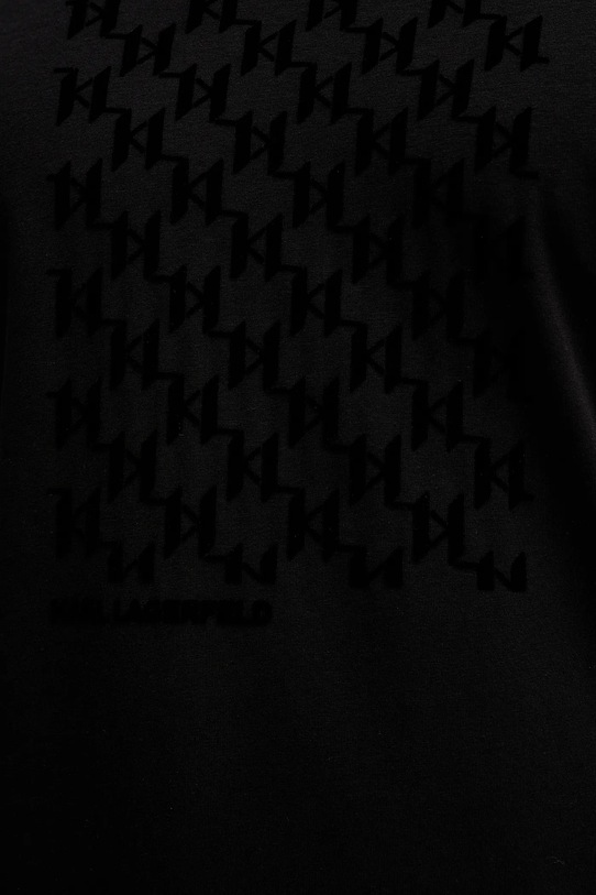 Karl Lagerfeld t-shirt 561221.755040 czarny