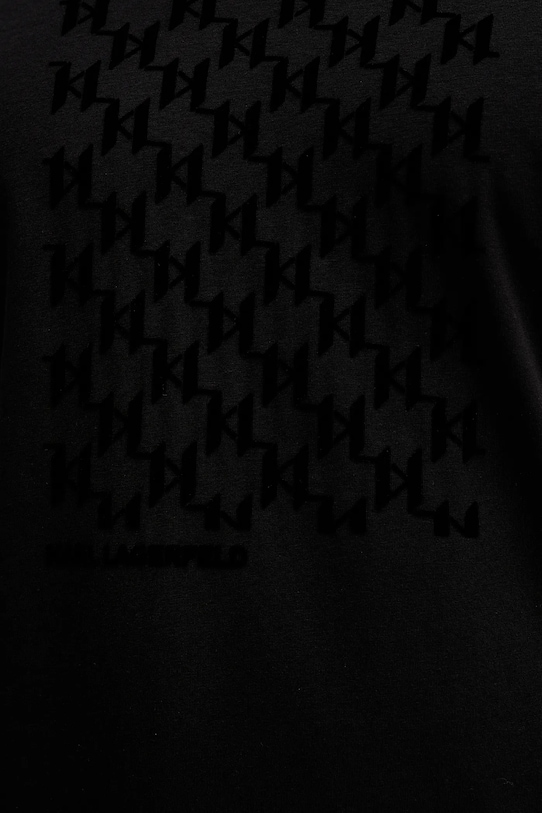 Karl Lagerfeld t-shirt 561221.755040 czarny