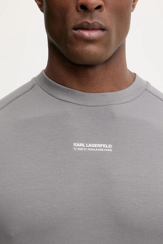 Karl Lagerfeld t-shirt 561221.755042 szary