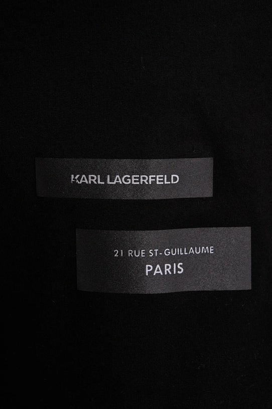 Karl Lagerfeld t-shirt 561221.755044 czarny