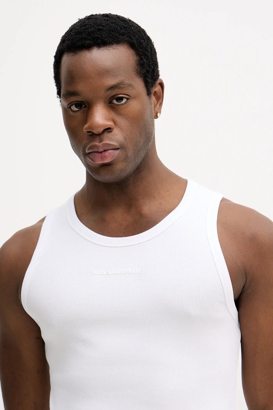 Karl Lagerfeld t-shirt biały 561238.755051