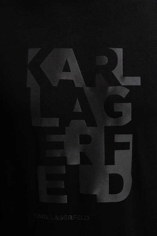 Karl Lagerfeld t-shirt 561221.755053 czarny