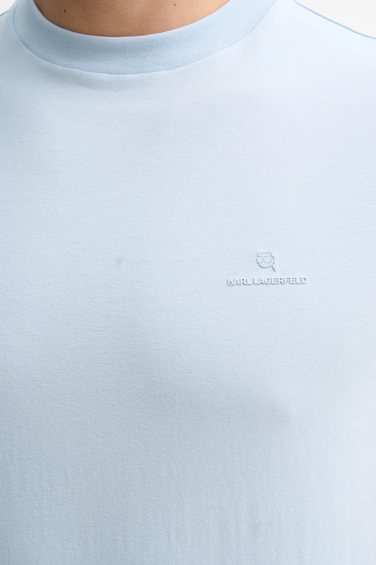 Karl Lagerfeld t-shirt 561221.755054 niebieski