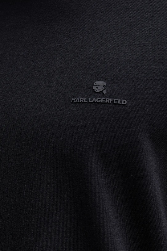 Karl Lagerfeld t-shirt 561221.755054 granatowy