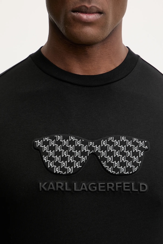 Karl Lagerfeld t-shirt bawełniany 561252.755070