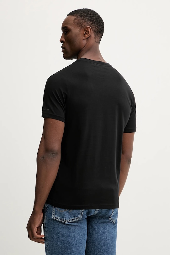 Oblečení Bavlněné tričko Karl Lagerfeld 561252.755072 černá