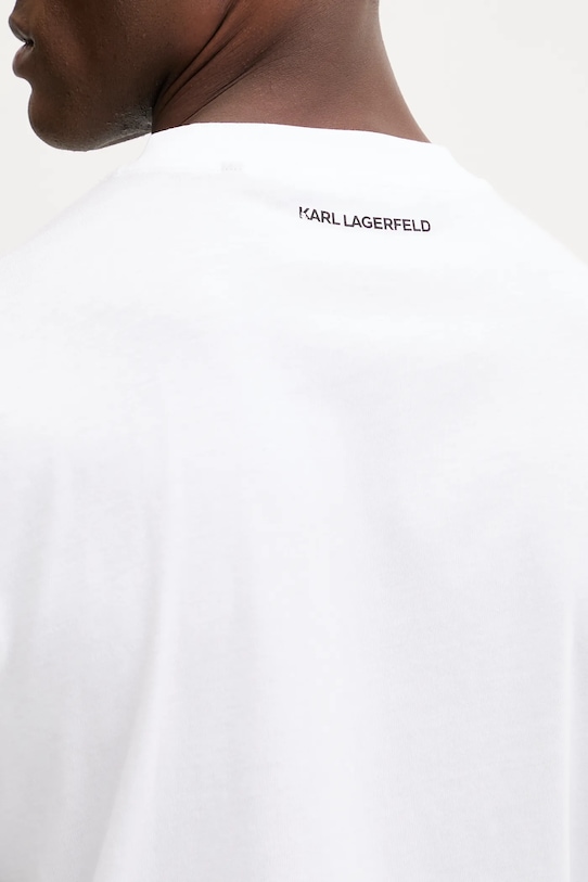 Karl Lagerfeld t-shirt bawełniany 561252.755173