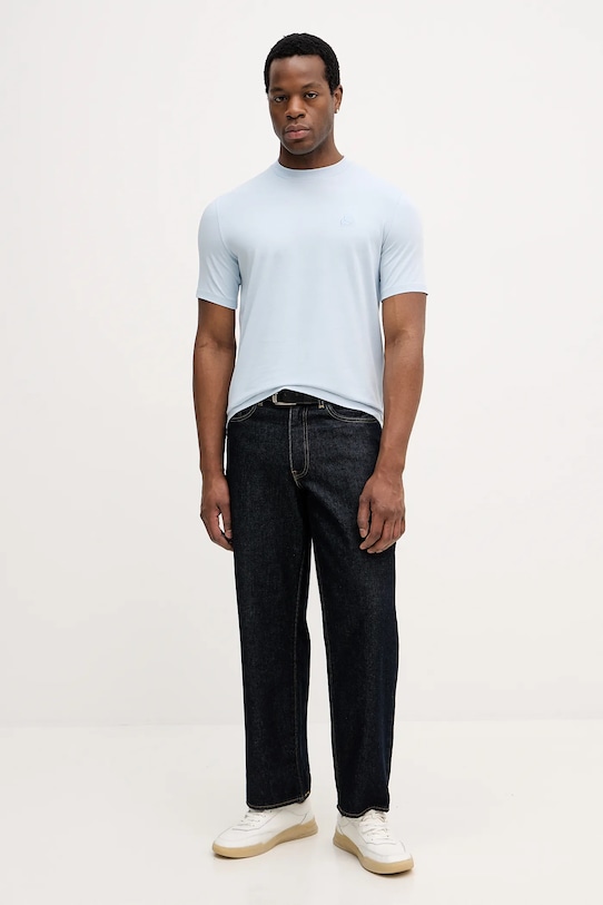 Karl Lagerfeld t-shirt 561221.755750 niebieski SS26