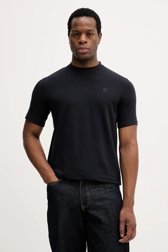 Karl Lagerfeld t-shirt regular granatowy 561221.755750