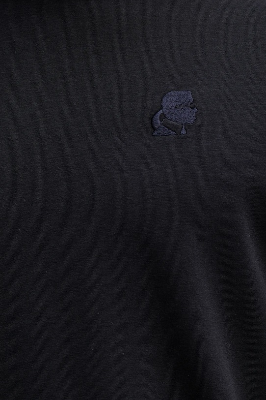 Karl Lagerfeld t-shirt 561221.755750 granatowy