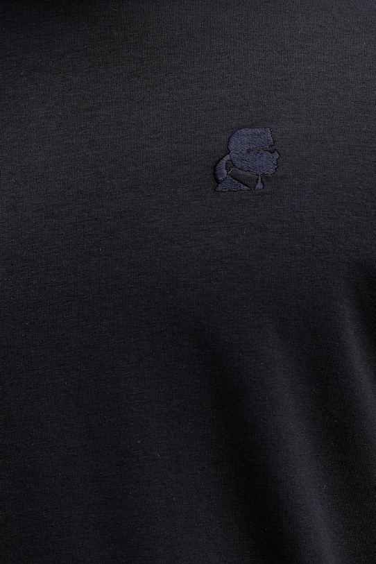 Karl Lagerfeld t-shirt 561221.755750 granatowy