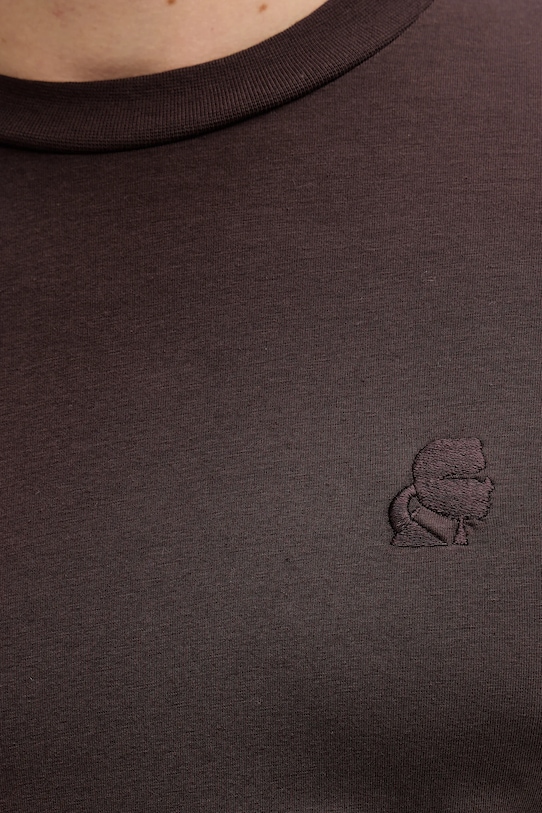 Μπλουζάκι Karl Lagerfeld 561221.755750 καφέ