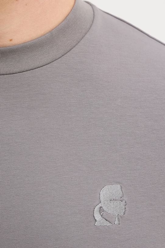 Majica kratkih rukava Karl Lagerfeld 561221.755750 siva