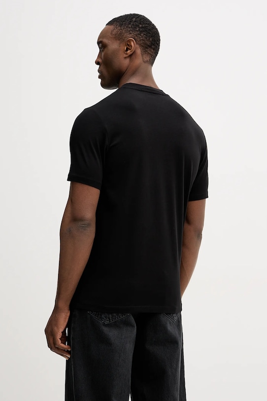 Odzież Karl Lagerfeld t-shirt bawełniany 561221.755043 czarny