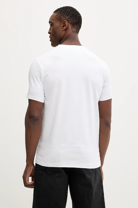 Odzież Karl Lagerfeld t-shirt bawełniany 561235.755780 biały