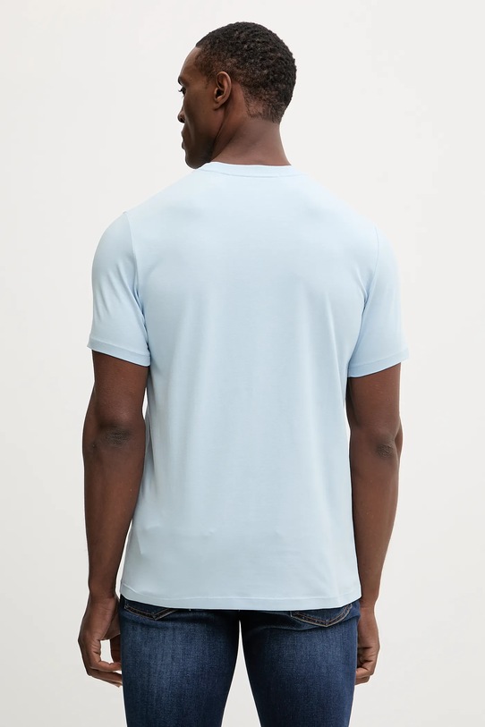 Odzież Karl Lagerfeld t-shirt bawełniany 561235.755780 niebieski
