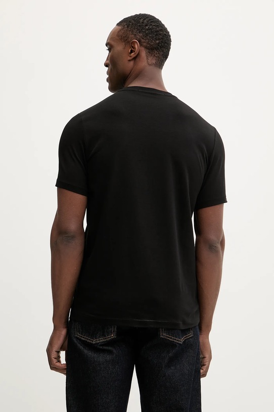 Odzież Karl Lagerfeld t-shirt bawełniany 561235.755780 czarny