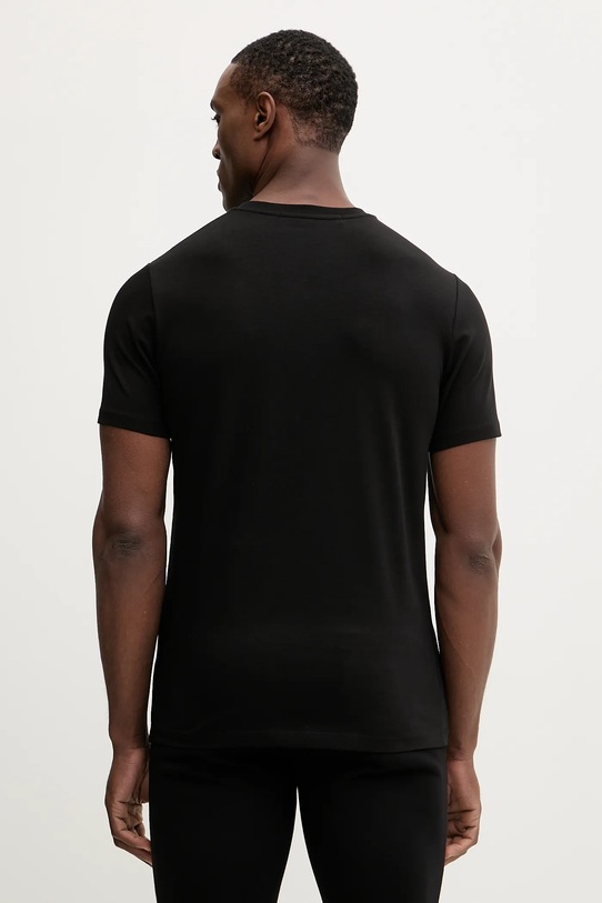 Odzież Karl Lagerfeld t-shirt bawełniany 561235.755780 czarny