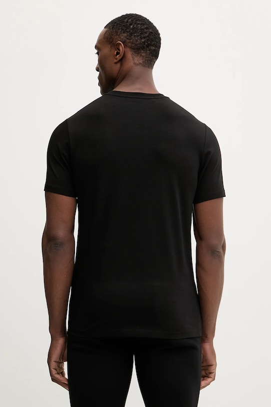 Odzież Karl Lagerfeld t-shirt bawełniany 561235.755780 czarny