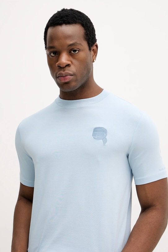 Tričko Karl Lagerfeld modrá 561235.755023