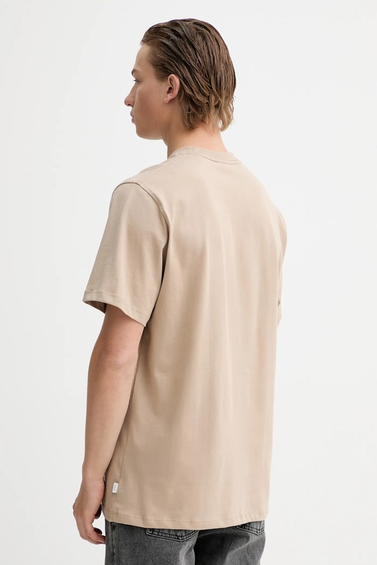 Odzież Les Deux t-shirt bawełniany 1001004 beżowy