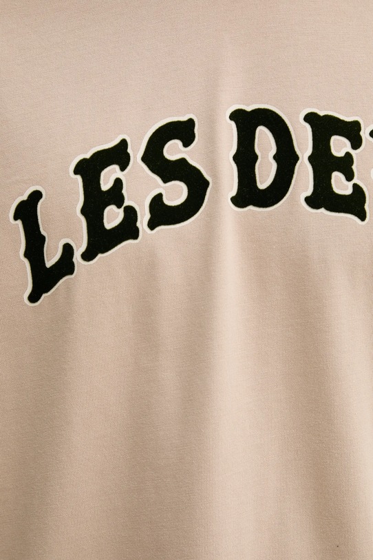 Les Deux t-shirt bawełniany 1001004 beżowy