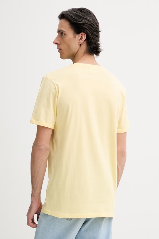 Oblečení Bavlněné tričko Les Deux Norregaard 1001464 žlutá