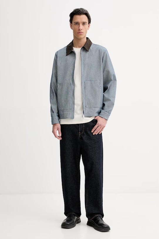 Bavlněné tričko Les Deux Ben 1001565 béžová SS26