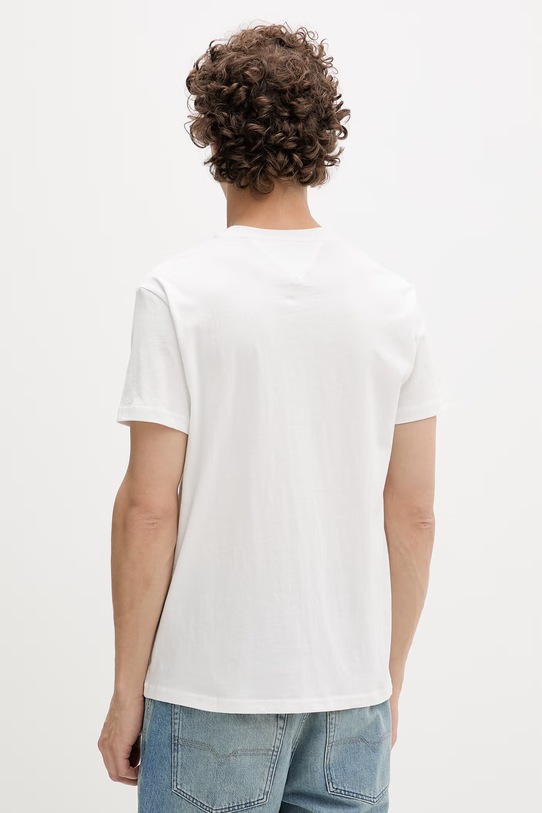 Tommy Jeans T-shirt męski bawełniany 2-pack czarny DM0DM22316