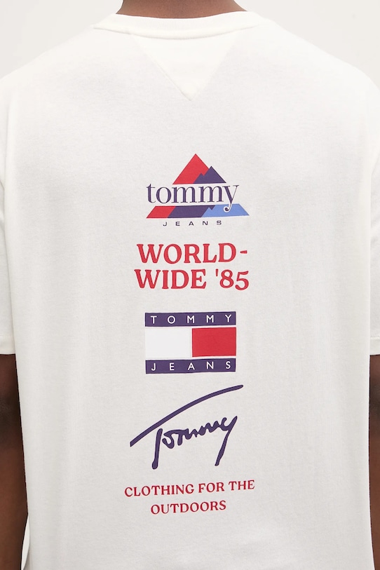 Tommy Jeans t-shirt bawełniany DM0DM22337