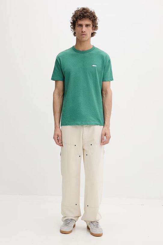 Tommy Jeans t-shirt męski DM0DM22667 zielony SS26