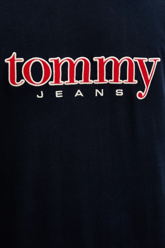 Tommy Jeans t-shirt in cotone DM0DM22719 blu navy