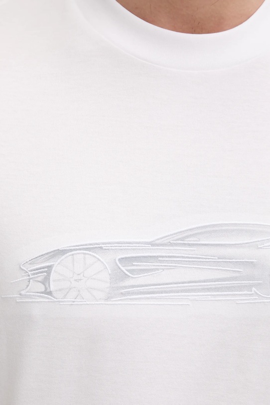 BOSS t-shirt bawełniany C-Taut 242_AM 50555828 biały