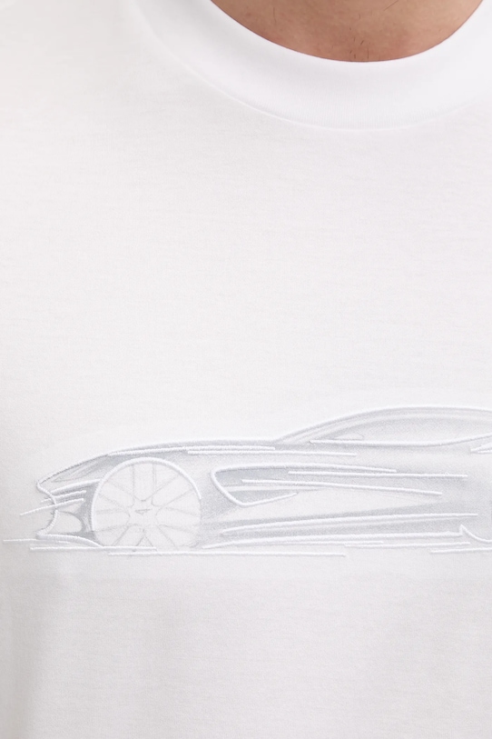 BOSS t-shirt bawełniany C-Taut 242_AM 50555828 biały