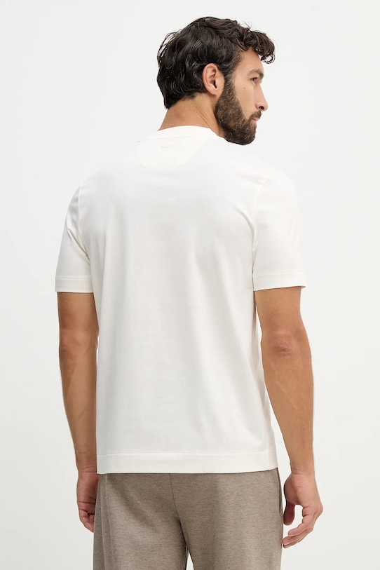 Odzież BOSS t-shirt bawełniany C-Thompson 243_AM 50555843 beżowy
