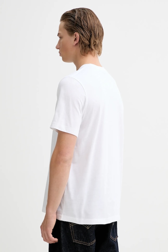 Odzież PS Paul Smith t-shirt bawełniany M2R.011R.VP5614 biały