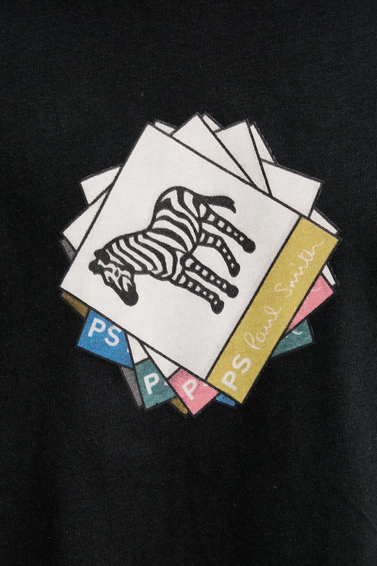 PS Paul Smith t-shirt bawełniany M2R.011R.VP5614 czarny