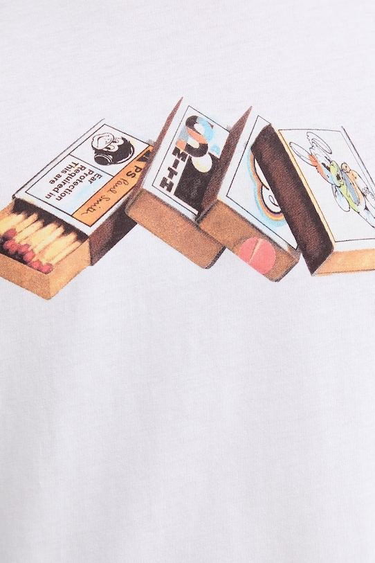 PS Paul Smith t-shirt bawełniany M2R.011R.VP5616 biały