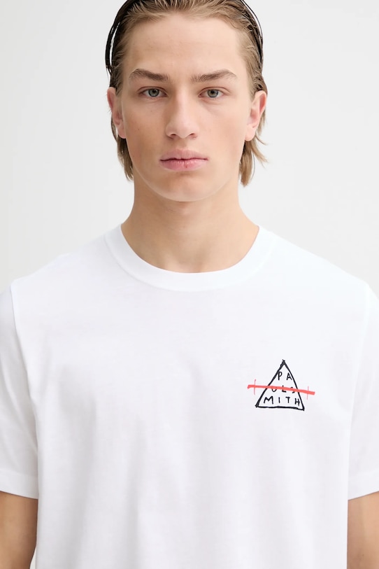 PS Paul Smith t-shirt bawełniany biały M2R.011R.VP5619