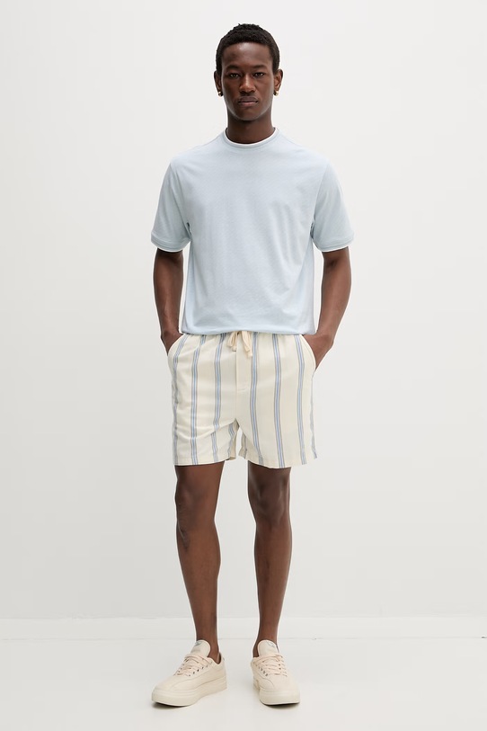 PS Paul Smith t-shirt męski bawełniany M2R.321Y.V22333 niebieski SS26