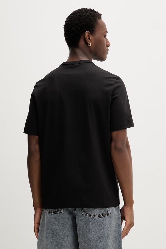 Odzież PS Paul Smith t-shirt męski bawełniany M2R.220X.VP5758 czarny