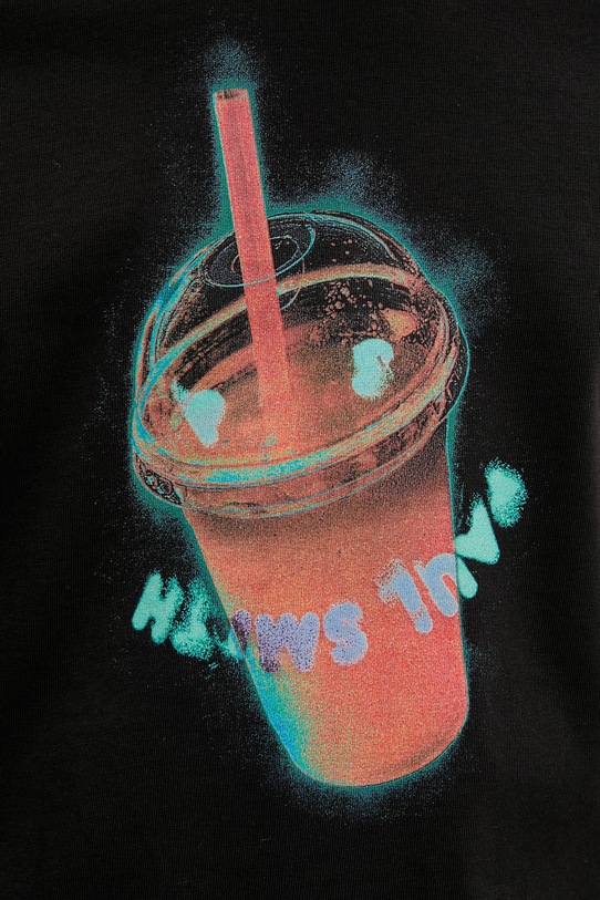 PS Paul Smith t-shirt męski bawełniany M2R.220X.VP5758 czarny