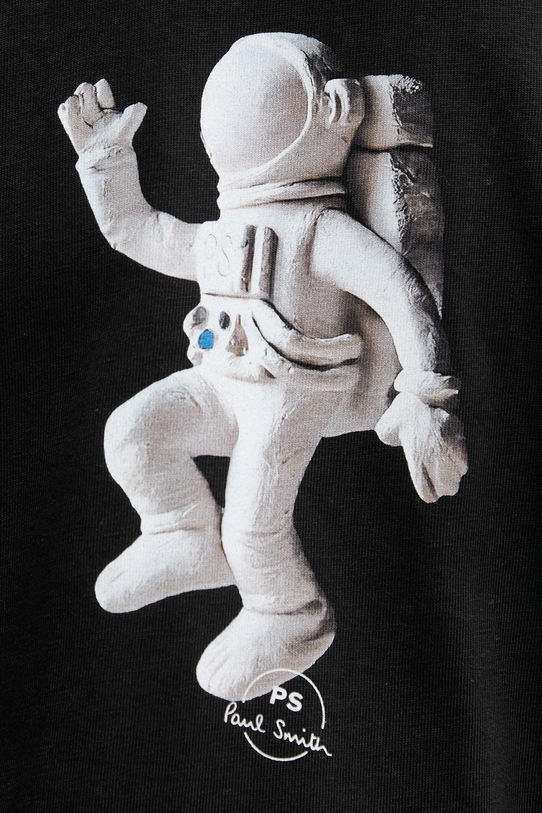 PS Paul Smith t-shirt męski bawełniany M2R.220X.VP5792 czarny