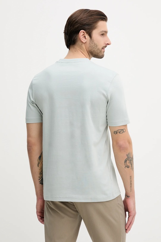 Odzież BOSS Orange t-shirt bawełniany Te_Insignia 50556009 turkusowy